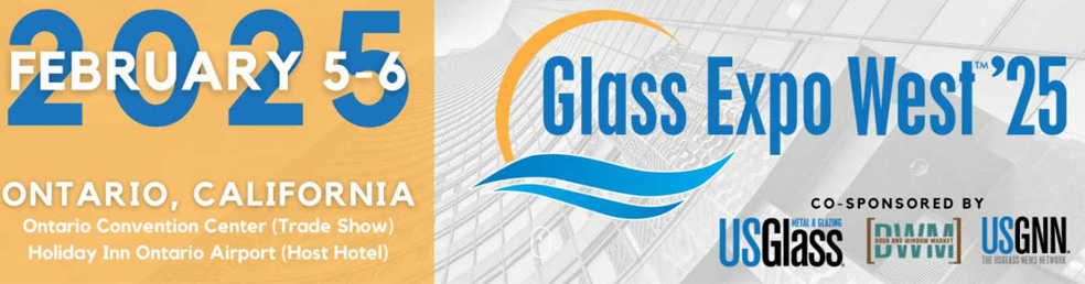 Glass Expo West '25, February 5-6, 2025